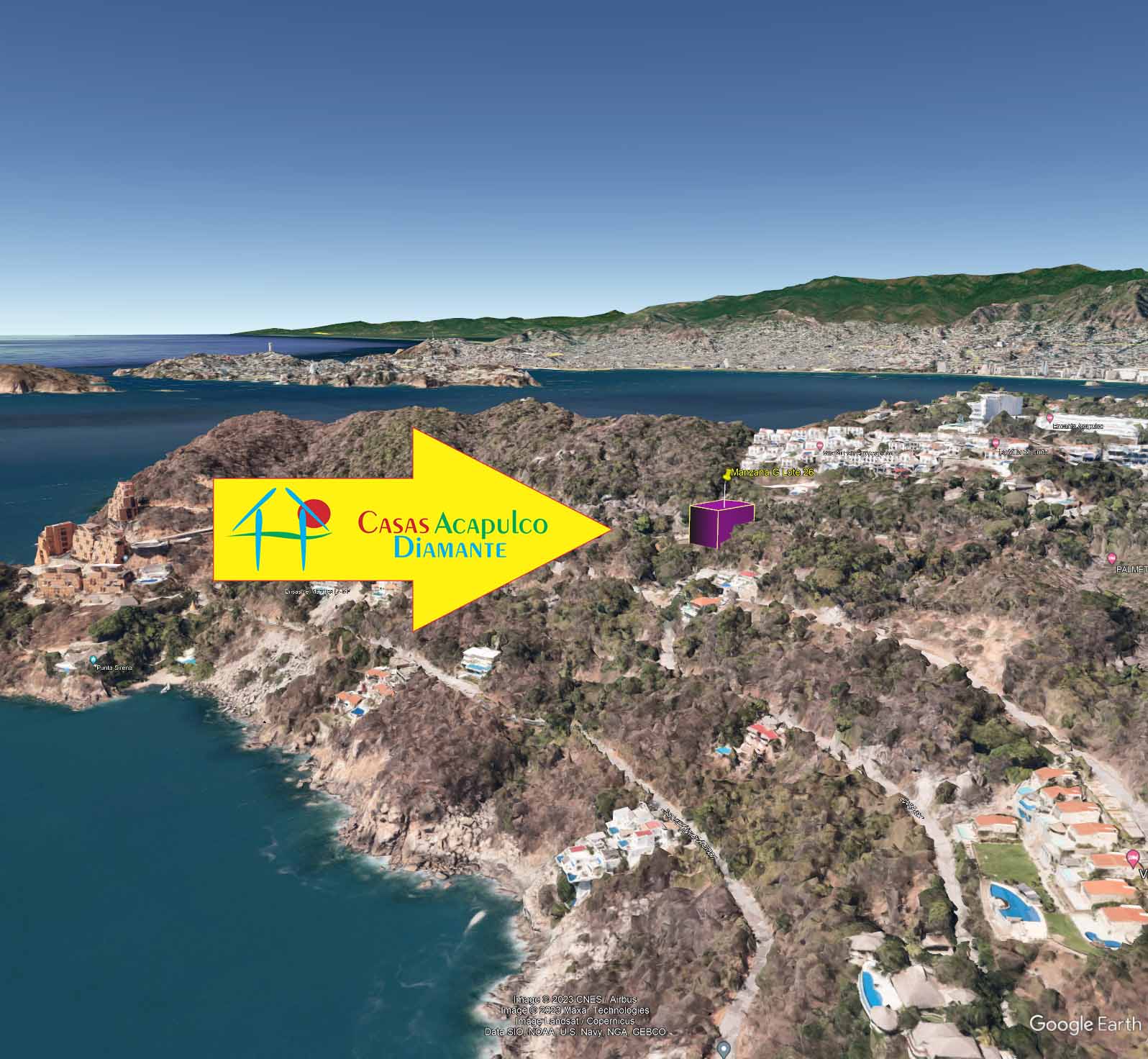 Terreno Brisas del Marqués Manzana G Lote 26  - Ubicación satelital y entorno 7